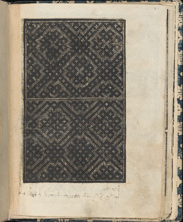 Essempio di recammi, page 8 (recto)