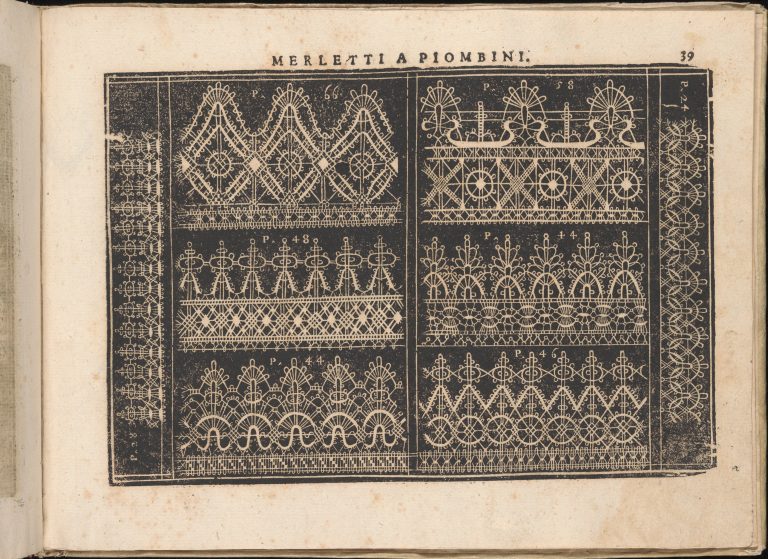 Fiore D'Ogni Virtu Per le Nobili Et Honeste Matrone, page 39 (recto)