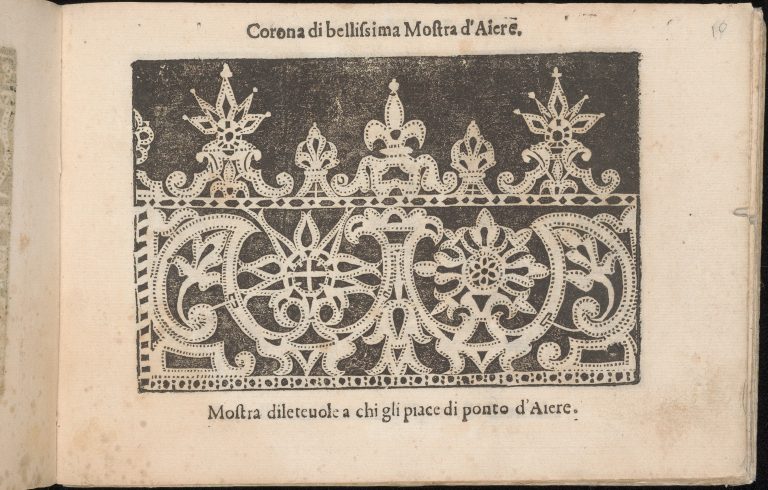 Corona delle Nobile et Virtuose Donne, Libro Terzo, page 10 (recto)