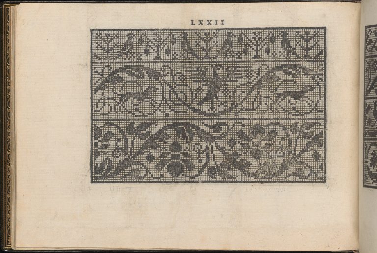 La Vera Perfettione del Disegno di varie sorti di recami, page 36 (verso)