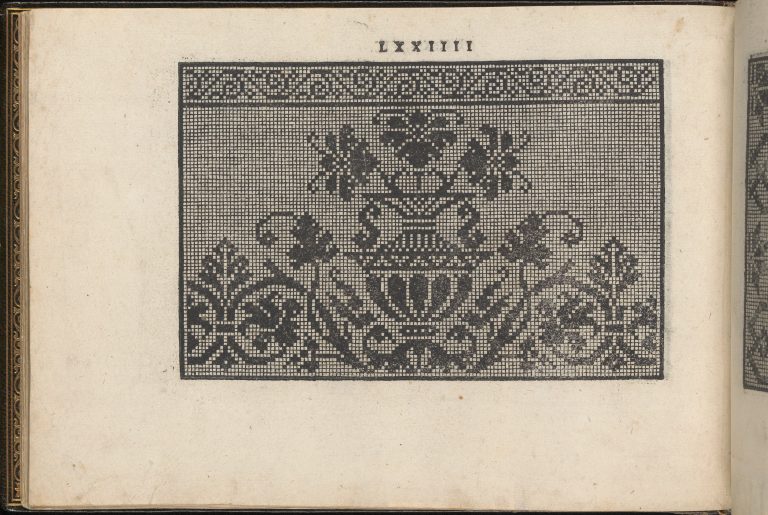 La Vera Perfettione del Disegno di varie sorti di recami, page 37 (verso)
