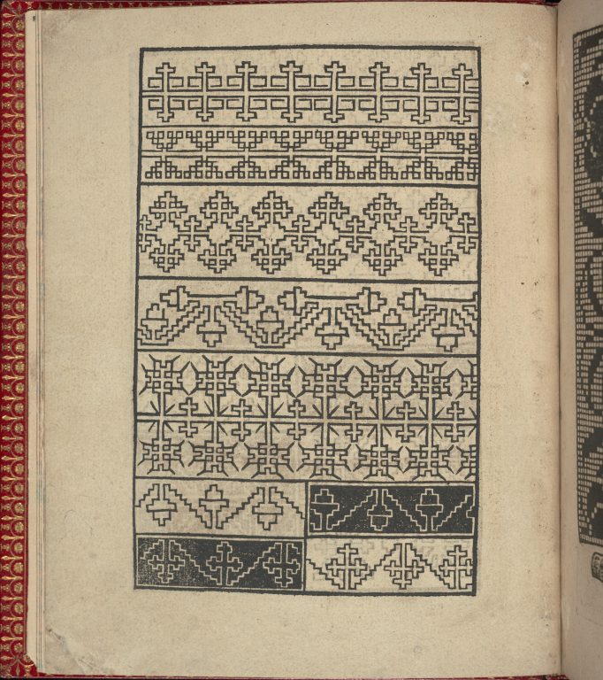 Ce est ung tractat de la noble art de leguille ascavoir ouvraiges de spaigne... page 3 (verso)