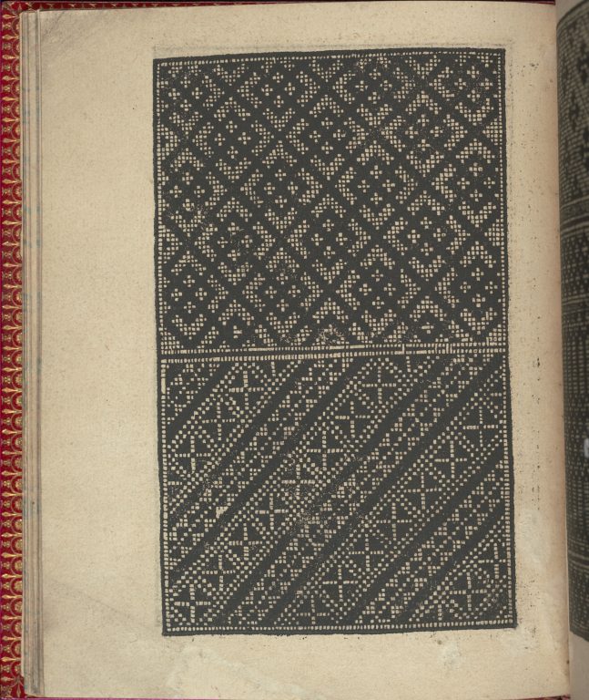 Ce est ung tractat de la noble art de leguille ascavoir ouvraiges de spaigne... page 17 (verso)