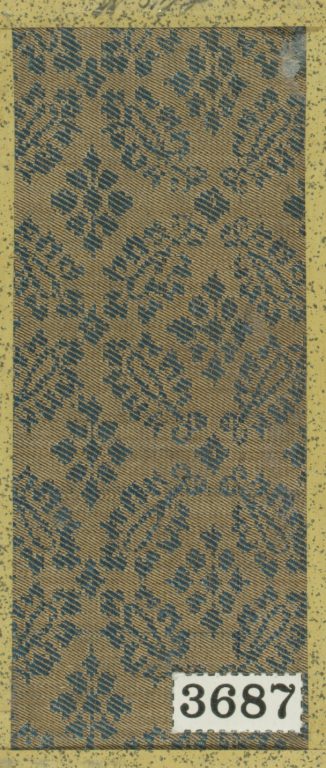 Textile Sample from Sample Book