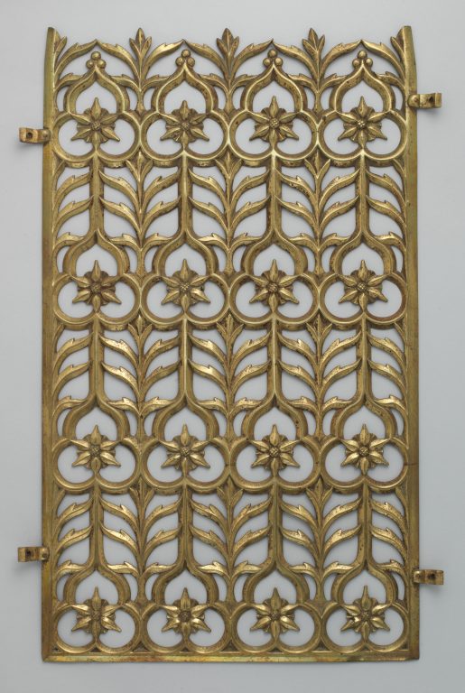 Decorative grill from the Palace of Westminster