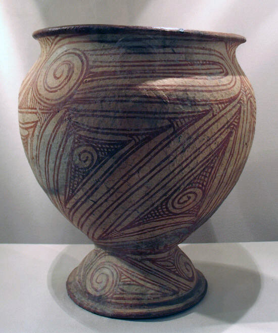 Vessel with Pedestal