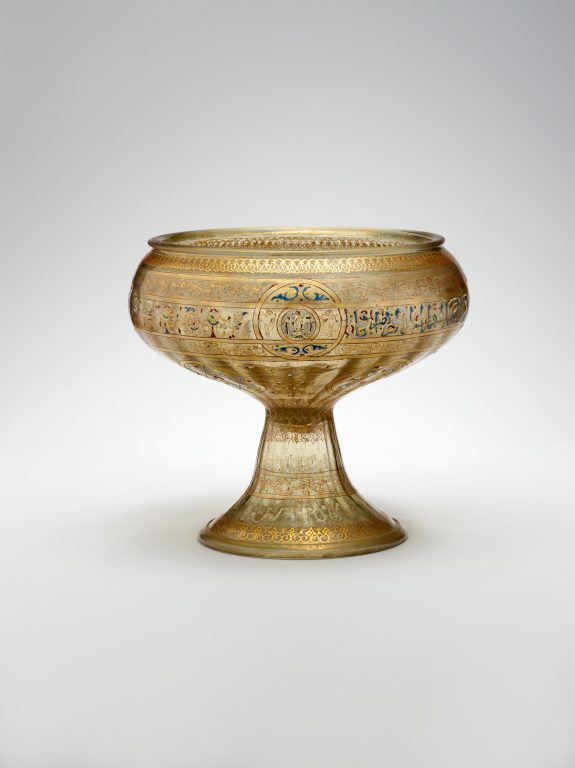 Footed Bowl with Eagle Emblem