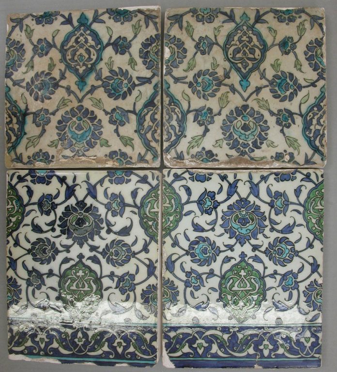 Tiles. first half 17th century
