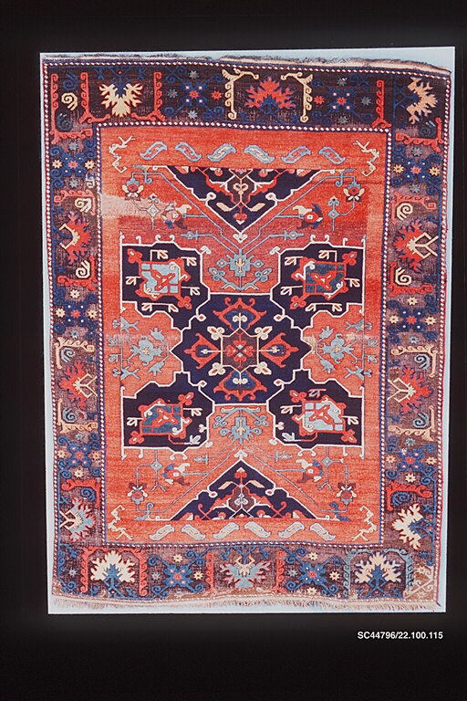 Carpet with Quatrefoil Design